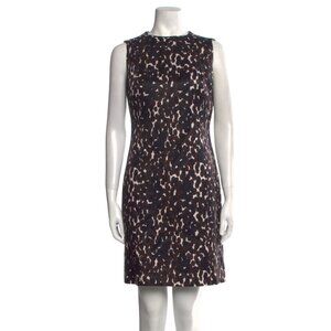 Tory Burch Leopard Print Mini Dress Size M